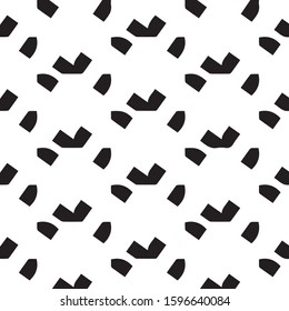 Halftone monochrome texture background. Abstract vintage black and white vector illustration Texture