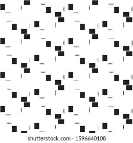 Halftone monochrome texture background. Abstract vintage black and white vector illustration Texture