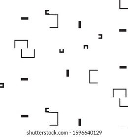 Halftone monochrome texture background. Abstract vintage black and white vector illustration Texture