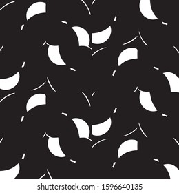 Halftone monochrome texture background. Abstract vintage black and white vector illustration Texture