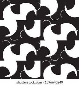 Halftone monochrome texture background. Abstract vintage black and white vector illustration Texture