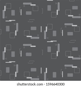 Halftone monochrome texture background. Abstract vintage black and white vector illustration Texture