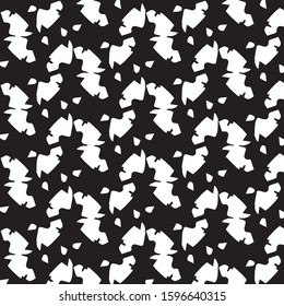 Halftone monochrome texture background. Abstract vintage black and white vector illustration Texture