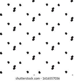 Halftone monochrome texture background. Abstract vintage black and white vector illustration Texture