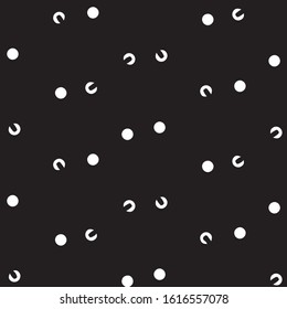 Halftone monochrome texture background. Abstract vintage black and white vector illustration Texture