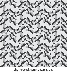 Halftone monochrome texture background. Abstract vintage black and white vector illustration Texture