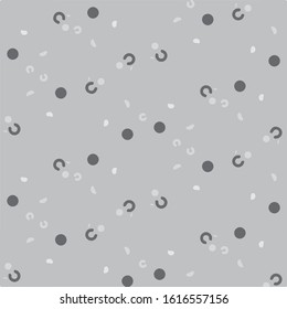 Halftone monochrome texture background. Abstract vintage black and white vector illustration Texture