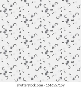 Halftone monochrome texture background. Abstract vintage black and white vector illustration Texture