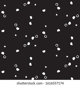 Halftone monochrome texture background. Abstract vintage black and white vector illustration Texture