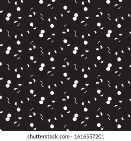 Halftone monochrome texture background. Abstract vintage black and white vector illustration Texture