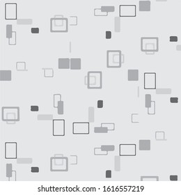 Halftone monochrome texture background. Abstract vintage black and white vector illustration Texture
