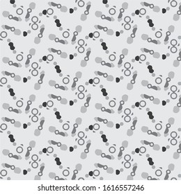 Halftone monochrome texture background. Abstract vintage black and white vector illustration Texture