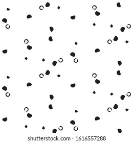 Halftone monochrome texture background. Abstract vintage black and white vector illustration Texture