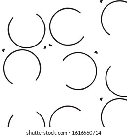 Halftone monochrome texture background. Abstract vintage black and white vector illustration Texture