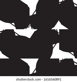 Halftone monochrome texture background. Abstract vintage black and white vector illustration Texture