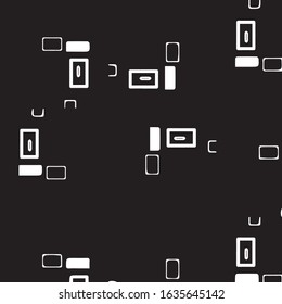 Halftone monochrome texture background. Abstract vintage black and white vector illustration Texture