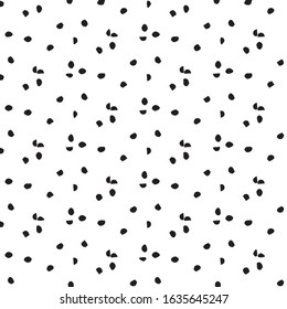Halftone monochrome texture background. Abstract vintage black and white vector illustration Texture