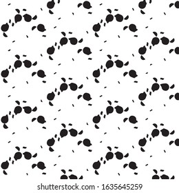 Halftone monochrome texture background. Abstract vintage black and white vector illustration Texture