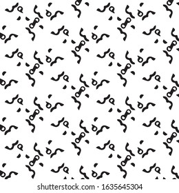 Halftone monochrome texture background. Abstract vintage black and white vector illustration Texture