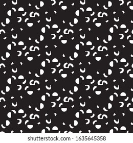 Halftone monochrome texture background. Abstract vintage black and white vector illustration Texture