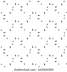 Halftone monochrome texture background. Abstract vintage black and white vector illustration Texture