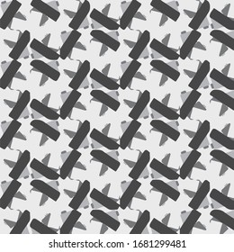 Fondo de textura monocromática de semitono. Ilustración vintacta vectorial en blanco y negro Textura