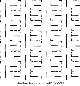 Halftone monochrome texture background. Abstract vintage black and white vector illustration Texture