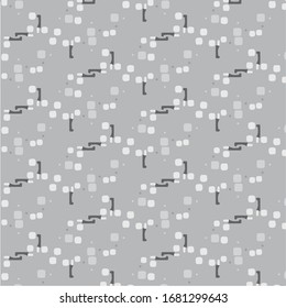 Halftone monochrome texture background. Abstract vintage black and white vector illustration Texture