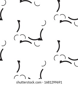 Halftone monochrome texture background. Abstract vintage black and white vector illustration Texture