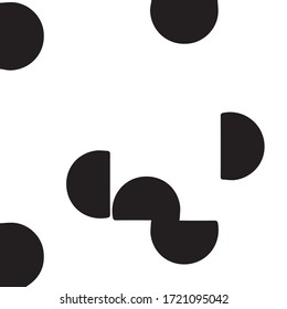 Halftone monochrome texture background. Abstract vintage black and white vector illustration Texture