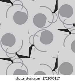 Halftone monochrome texture background. Abstract vintage black and white vector illustration Texture