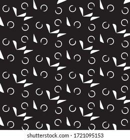 Halftone monochrome texture background. Abstract vintage black and white vector illustration Texture