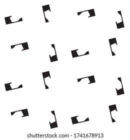 Halftone monochrome texture background. Abstract vintage black and white vector illustration Texture