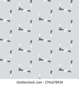 Halftone monochrome texture background. Abstract vintage black and white vector illustration Texture