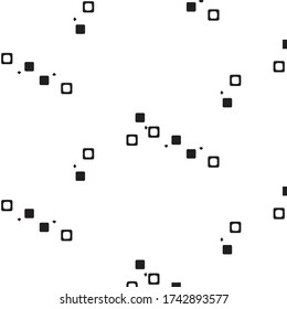 Halftone monochrome texture background. Abstract vintage black and white vector illustration Texture