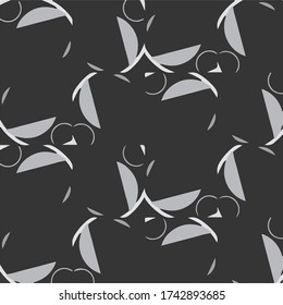 Halftone monochrome texture background. Abstract vintage black and white vector illustration Texture
