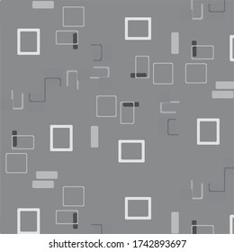 Halftone monochrome texture background. Abstract vintage black and white vector illustration Texture