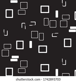 Fondo de textura monocromática de semitono. Ilustración vintage de vectores en blanco y negro