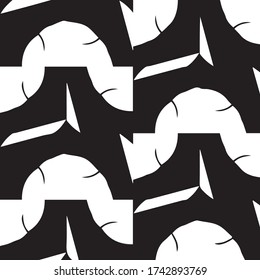 Halftone monochrome texture background. Abstract vintage black and white vector illustration Texture