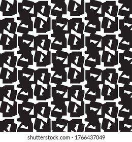 Halftone monochrome texture background. Abstract vintage black and white vector illustration Texture