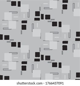 Halftone monochrome texture background. Abstract vintage black and white vector illustration Texture