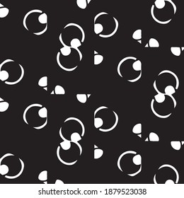 Halftone monochrome texture background. Abstract vintage black and white vector illustration Texture