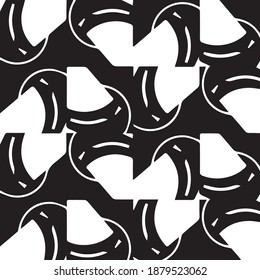 Halftone monochrome texture background. Abstract vintage black and white vector illustration Texture