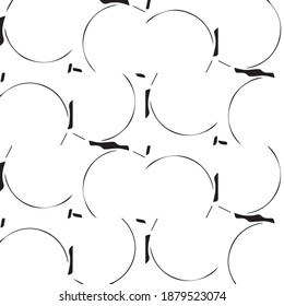 Fondo de textura monocromática de semitono. Ilustración vintage de vectores en blanco y negro