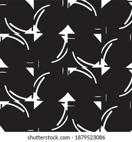 Halftone monochrome texture background. Abstract vintage black and white vector illustration Texture