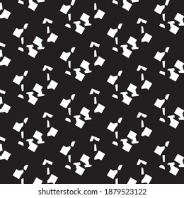Fondo de textura monocromática de semitono. Ilustración vintage de vectores en blanco y negro
