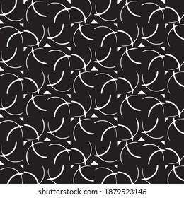 Halftone monochrome texture background. Abstract vintage black and white vector illustration Texture