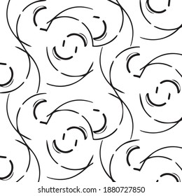 Fondo de textura monocromática de semitono. Ilustración vintage de vectores en blanco y negro