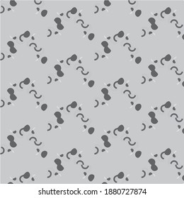 Halftone monochrome texture background. Abstract vintage black and white vector illustration Texture