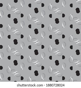 Halftone monochrome texture background. Abstract vintage black and white vector illustration Texture